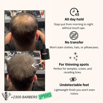 Hair Fiber Powder – Instant Scalp Cover